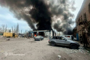 Росія атакувала підприємство у Кривому Розі балістикою, є жертви /Фото 1