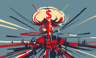 Разрушительная сила укрепления доллара. /Иллюстрация Getty Images / Анна Наконечная