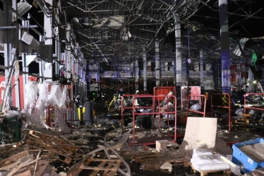 Росія завдала ракетного удару по харківському терміналу «Нової пошти», загинули шестеро працівників (оновлено, додано фото) /Фото 1