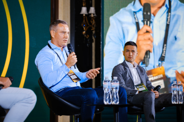 Дмитро Скорняков, СЕО «HarvEast»; Любомир Чебан, СЕО «Трайгон-Експорт»