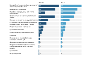 Відключення електроенергії знову турбує бізнес: 43% підприємств у листопаді назвали це ключовою перешкодою – ІЕД /Фото 2