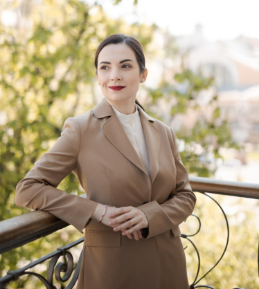 Яна Барінова, керівниця проєктів з питань європейської політики та відносин із Україною ЕРСТЕ Фундації