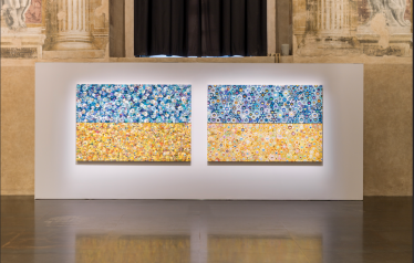 На Венеційській бієнале відкрилася виставка, присвячена українській боротьбі за свободу. Ось 9 важливих робіт із неї /Фото 11