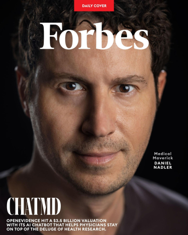 OpenEvidence Даніель Надлер /Мауріціо Кандела для Forbes USA