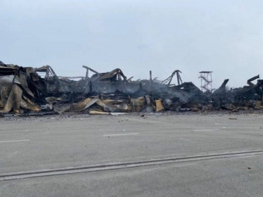 На складе GoodWine под Киевом уничтожили 1,6 млн бутылок вина. Общая сумма ущерба – €15 млн /Фото 5