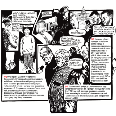 Игорь Коломойский, группа «Приват», СИЗО /иллюстрация Илья Колесник для Forbes Ukraine