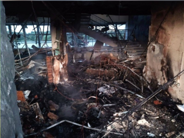 Росія вночі атакувала дронами Київщину та Одещину, пошкоджено морвокзал Ізмаїла, елеватор і зернові ангари (фото) /Фото 6