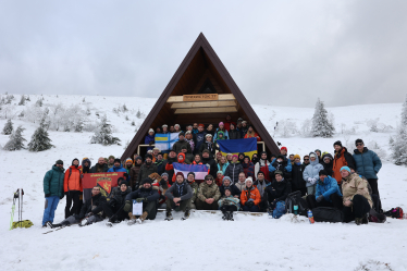 Туристическое убежище в Карпатах в честь пластуна Тараса Гаврилишина /Роман Балук