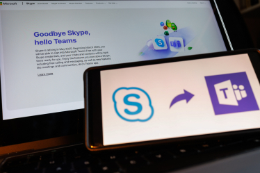 Skype Microsoft Teams /Getty Images