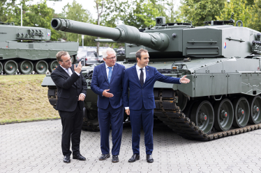 Rheinmetall Борис Пісторіус Себастьєн Лекорню /Getty Images
