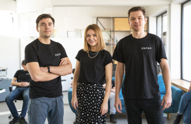 Засновники Esper Bionics: Дмитро Газда, 36, Анна Белеванцева, 28, Ігор Ільченко, 32. /надано пресслужбою Esper Bionics