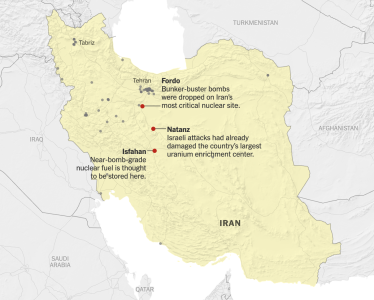 США вдарили по Ірану. Трамп заявив про «повне знищення» ядерної інфраструктури країни /Фото 1