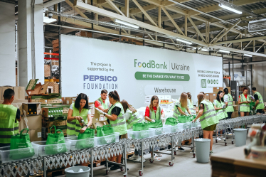 Благодійний продовольчий склад КМБФ «Фудбенк» за підтримки PepsiCo Foundation