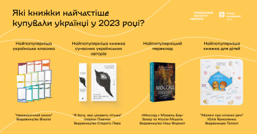 Украинская классика, современные романы и переводы. Какие книги украинцы чаще всего покупали в этом году /Фото 1