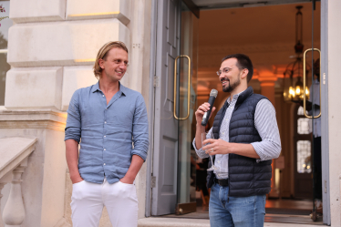 Співзасновники Revolut Влад Яценко та Микола Сторонський. /надано пресслужбою Revolut