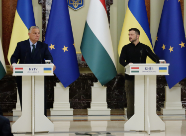 Виктор Орбан Владимир Зеленский Венгрия /Getty Images