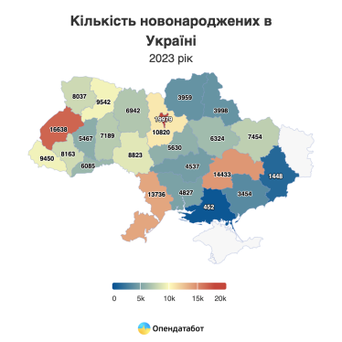 Рождаемость в Украине сократилась на треть от довоенного уровня /Фото 2