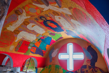 Анатолий Криволап расписал церковь в Липовке