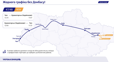 Сполучення з Німеччиною та щогодинний рух між Києвом та Львовом. Що зміниться у графіку «Укрзалізниці» з 14 грудня /Фото 3