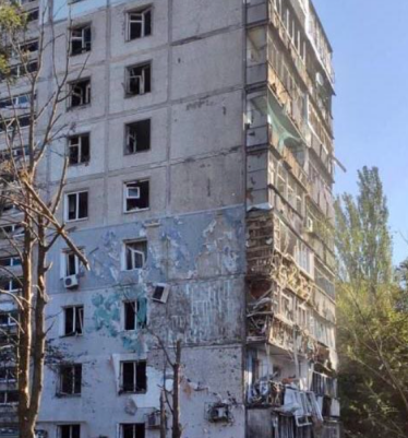 Окупанти завдали ракетного удару по Запоріжжю та вперше атакували іранськими дронами (оновлено) /Фото 1