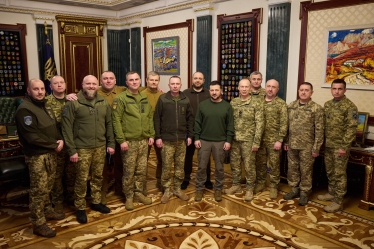 Зеленский, Умеров, Сырский /Офис президента Украины