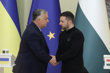 Виктор Орбан Владимир Зеленский Венгрия /Getty Images