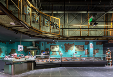 Сеть «Сильпо» открыла четвертый супермаркет с начала года. Дизайн выполнен в стиле игры S.T.A.L.K.E.R. /Фото 4