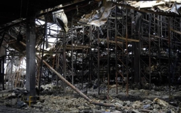 На складе GoodWine под Киевом уничтожили 1,6 млн бутылок вина. Общая сумма ущерба – €15 млн /Фото 4