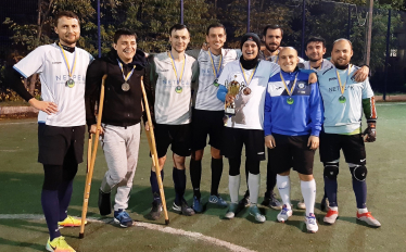 «Побеждает команда, а не игрок». Зачем основатель Netpeak Group Артем Бородатюк создал корпоративную команду по футзалу /Фото 1