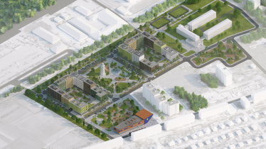 «Сталева мрія». У Білій Церкві збудують квартал для 1000 переселенців із Маріуполя: як він виглядатиме /Фото 2