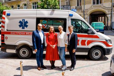 Credit Agricole purchased 2 intensive care ambulances of expert class