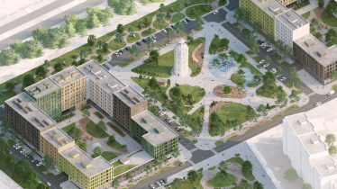 «Сталева мрія». У Білій Церкві збудують квартал для 1000 переселенців із Маріуполя: як він виглядатиме /Фото 1