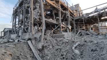 Слов’янський Фенікс. Російські ракети зруйнували сучасний завод з виробництва керамічної плитки Zeus Ceramica. Як планується відновити його з руїн /Фото 1