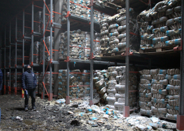 Удар Росії по складу ООН у Дніпрі знищив велику партію гуманітарної допомоги /Фото 3