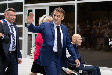 Президент Франции Эмманюэль Макрон /Getty Images