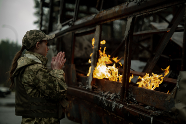 Кліп «Стефанія» від Kalush Orchestra за добу набрав 6 млн переглядів. Скільки коштувало відео і як його знімали у розпал війни /Фото 9
