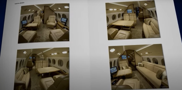 Ринат Ахметов выставил на продажу свои самолеты, сообщила УП. Как они выглядят /Фото 4