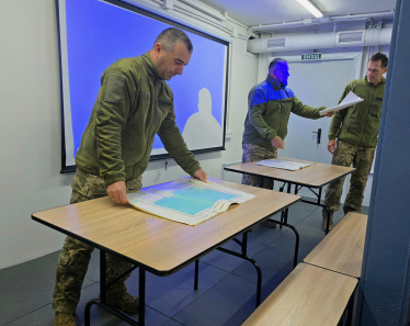 «Метінвест» побудував перший в Україні навчальний хаб зі сталі для військових. Його вартість 16 млн грн (фото) /Фото 3