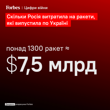 Россия выпустила по Украине ракет на $7,5 млрд. Оценка Forbes /Фото 1