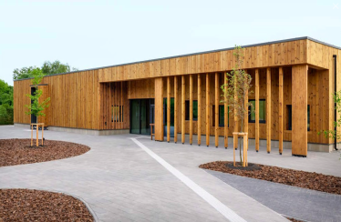 Prosthetics Center in Lviv – a project implemented using CLT panel construction technology