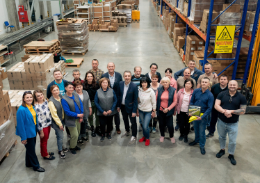 Менеджмент Amway на складі у Броварах