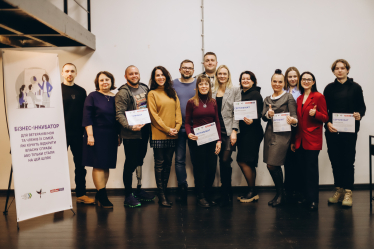 Випускники проєкту «Бізнес-інкубатор для ветеранів й ветеранок та членів їхніх сімей»