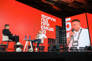 Володимир Федорін, редактор-засновник Forbes Ukraine; Петро Пилипюк, співвласник і генеральний директор Modern-Expo Group