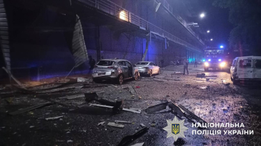 ТРЦ Dream berry в Киеве поврежден из-за российской дроновой атаки /Национальная полиция Украины