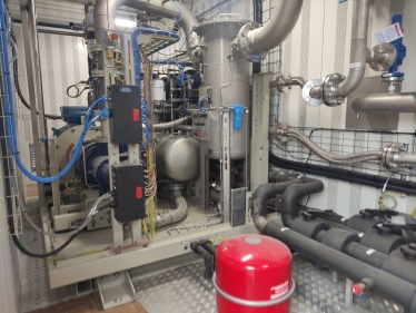 Перші кубометри газу біометану пішли в газотранспортну систему. Завод «Галс Агро» підключили до мережі /Фото 2