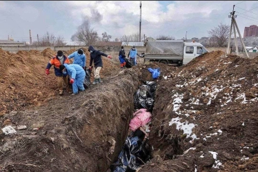 Следы варварства. Как технологии могут довести до суда российских военных преступников. И гораздо быстрее обычного /Фото 1