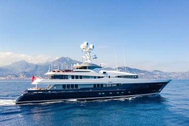 Ярославский выставил на продажу яхту Kaiser за €49,5 млн. Бизнесмен обещал направить средства на восстановление Харькова /Фото 1