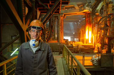 Як плавлять «зелену» сталь в Україні /Фото 6