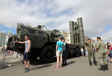 Зенітно-ракетний комплекс С-400 «Тріумф» - новітньої системи ППО/ПРО росіян. 23 серпня ЗСУ знищили одну з таких систем. /Getty Images