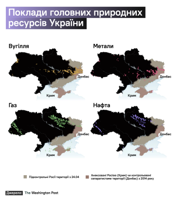 «Вони просто намагаються знищити нашу економіку». Скільки Росія вкрала в України природних ресурсів. Дослідження WP /Фото 1